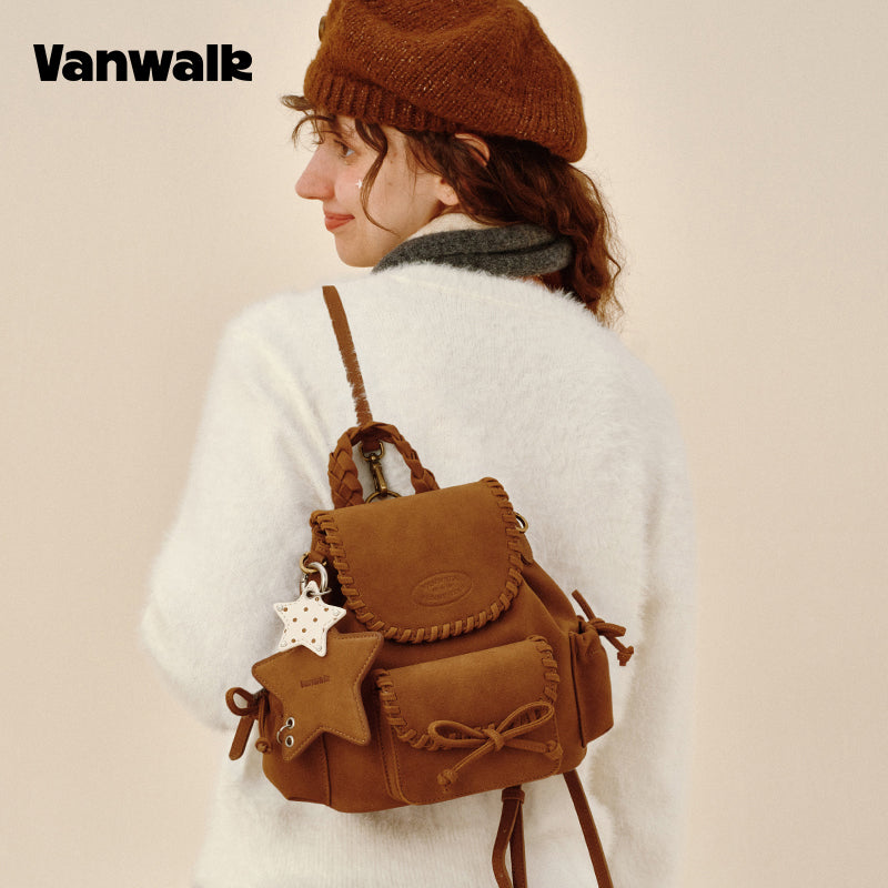 Vanwalk Originalt design Pinecone Tribe-serien-rygsæk v2986