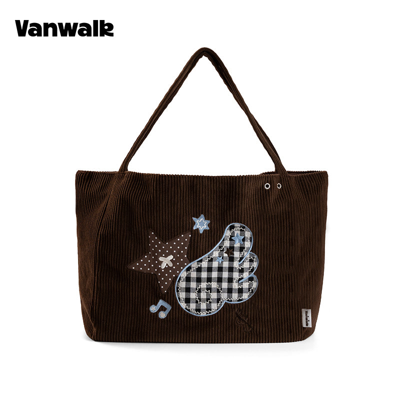 Vanwalk Skuldertaske med stor kapacitet fra Planner House-serien v3018