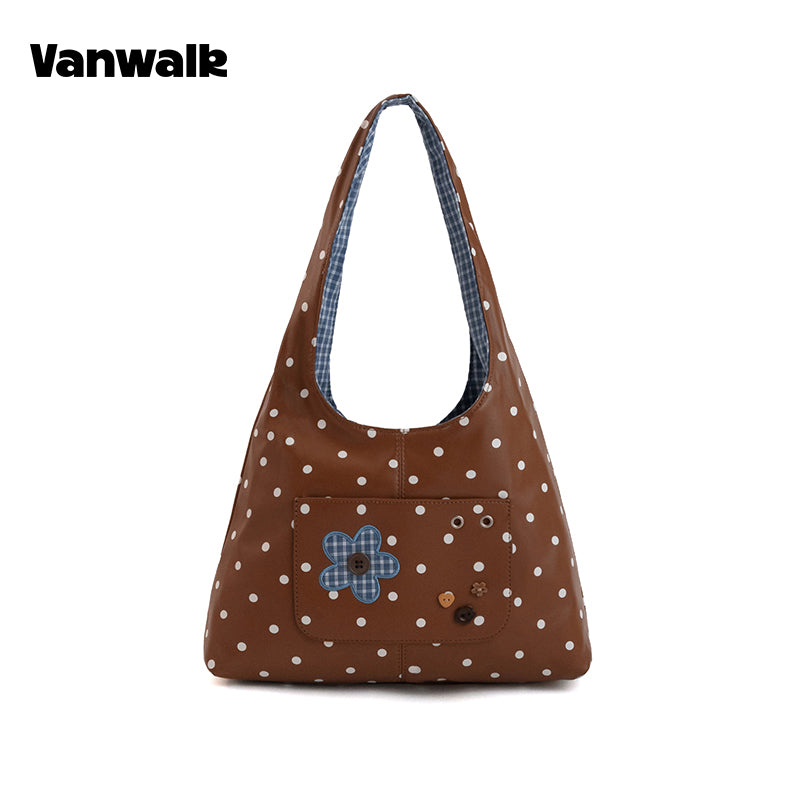 VANWALK Planner House-vendbar tote-/skuldertaske v3026