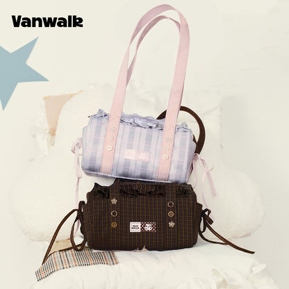 Vanwalk Elegant skuldertaske fra January Lucky Pony-serien v3013