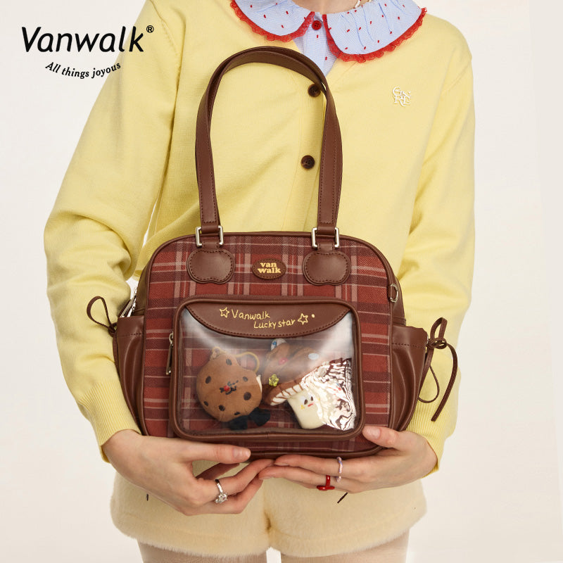 Vanwalk Christmas-skuldertaske med flere lommer V2873