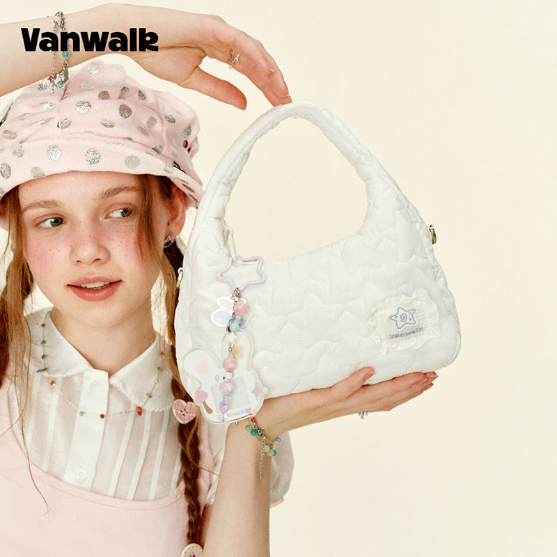 VANWALK Gulugulu-serien-original skuldertaske og håndtaske V3043