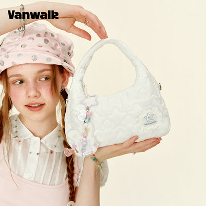 VANWALK Gulugulu-serien-original skuldertaske og håndtaske V3043