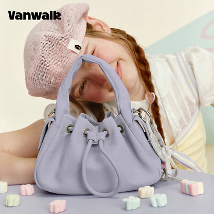 VANWALK Gulugulu-serien-original skuldertaske og håndtaske V3044