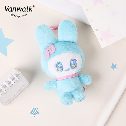Vanwalk Happy Band Bunny-plysjtaskepynt K580