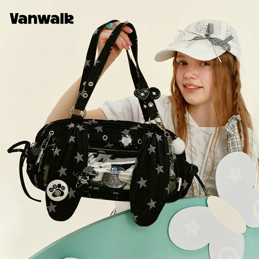 VANWALK Gulugulu-serien-skuldertaske V2984