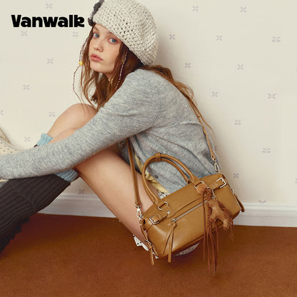 Vanwalk Original design-skuldertaske med stor kapacitet v2998