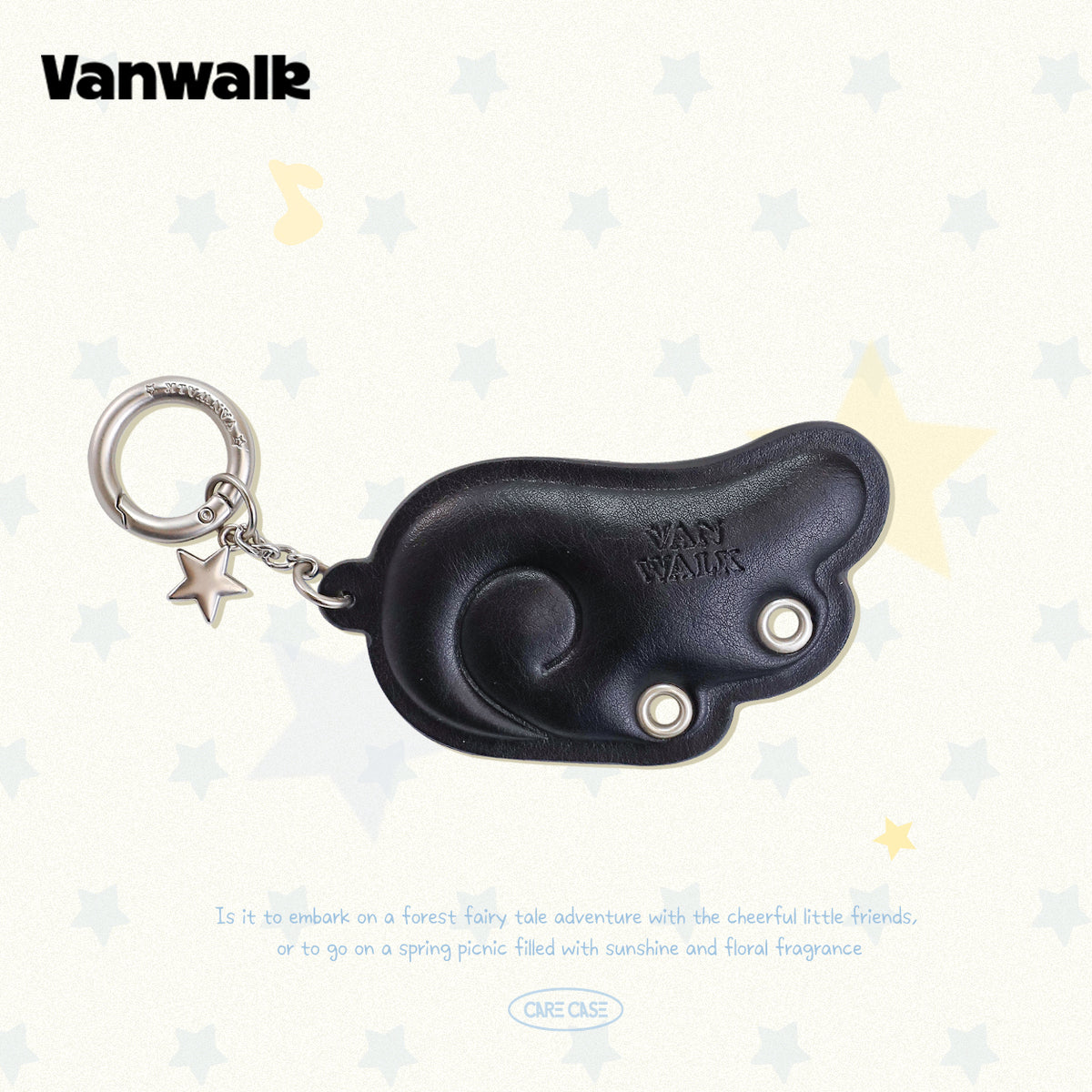 VANWALK Gulugulu-serien-tasketilbehør-vedhæng K695