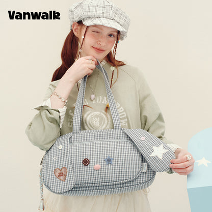 Vanwalk Skuldertaske med sødt design fra Notebook House-serien v3019