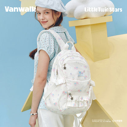 VANWALK Little Twin Stars Sanrio-samarbejdsrygsæk V3073