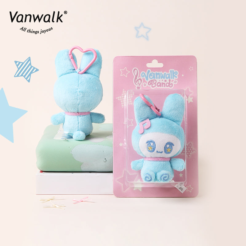 Vanwalk Happy Band Bunny-plysjtaskepynt K580