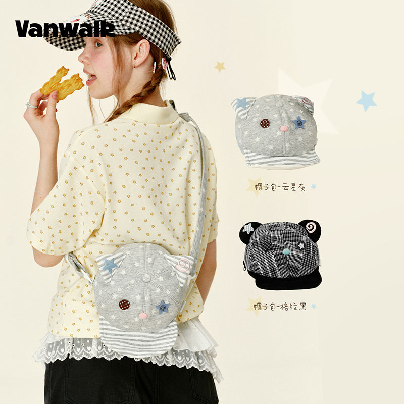 VANWALK Gulugulu-serien-hat-formet crossbodytaske V3052