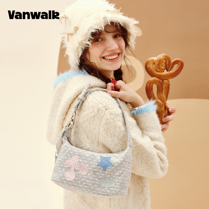 Vanwalk Pinecone Tribe-serien Originale skuldertasker Håndtaske V2979