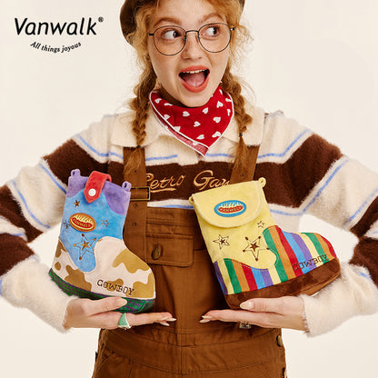Vanwalk sød denim-crossbodytaske K412