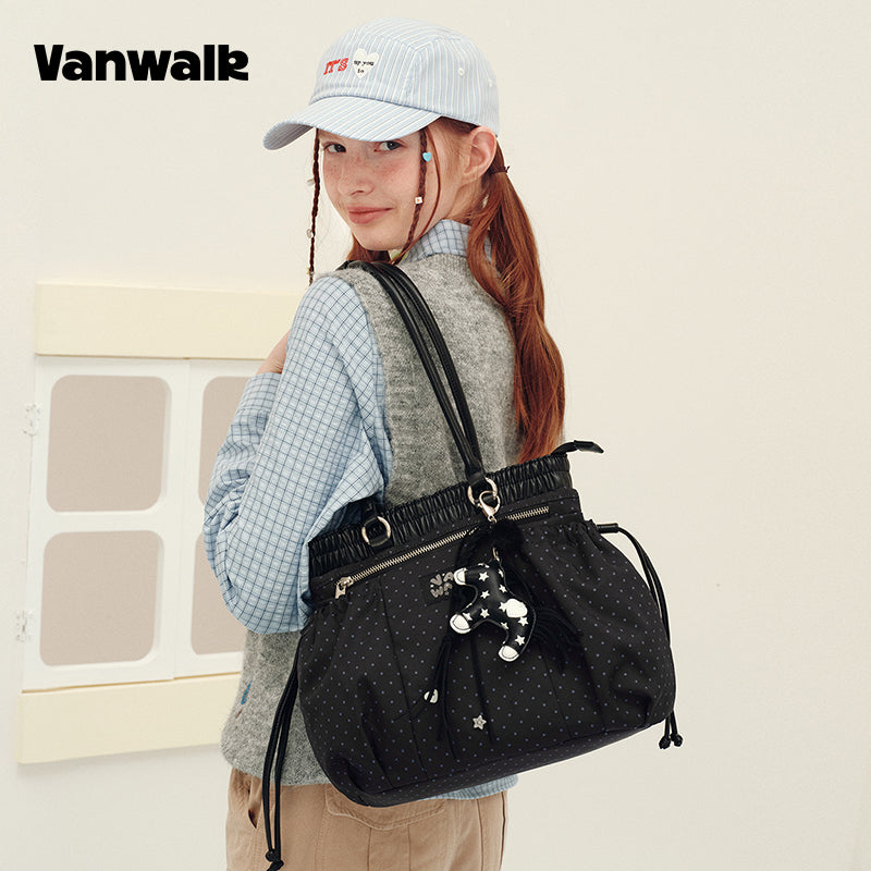 VANWALK Planner House-stilfuld snøretaske v3003