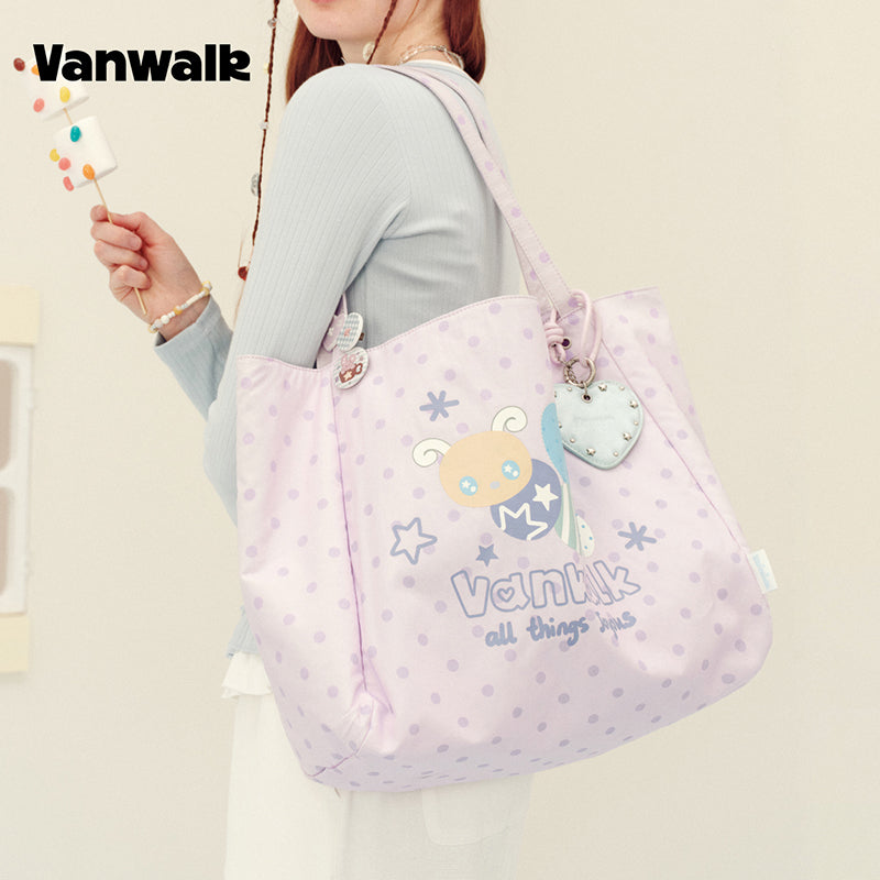Vanwalk Skuldertaske med stor kapacitet fra Planner House-serien v3017