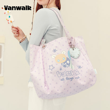 Vanwalk Skuldertaske med stor kapacitet fra Planner House-serien v3017