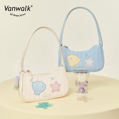 Vanwalk pendler-skuldertaske Bubble Island V2834