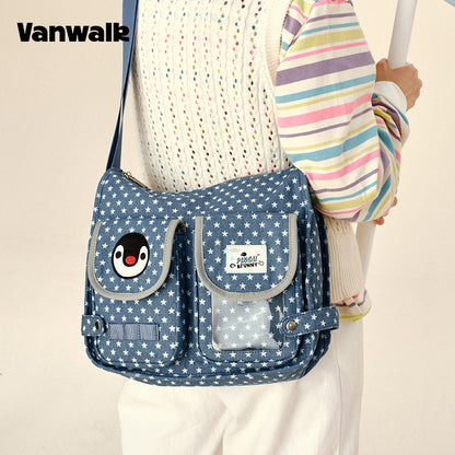 VANWALK Pingu-serien-original skuldertasker V2983