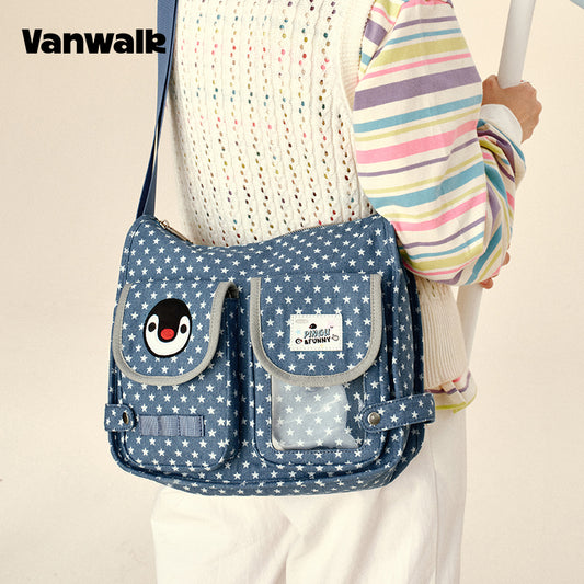 VANWALK Pingu-serien-original skuldertasker V2983