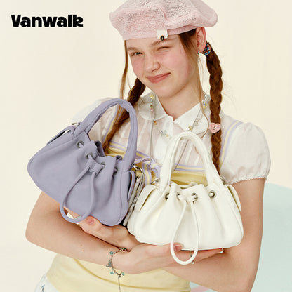 VANWALK Gulugulu-serien-original skuldertaske og håndtaske V3044