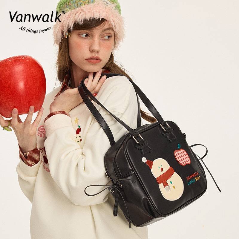 Vanwalk Christmas-skuldertaske med flere lommer V2873