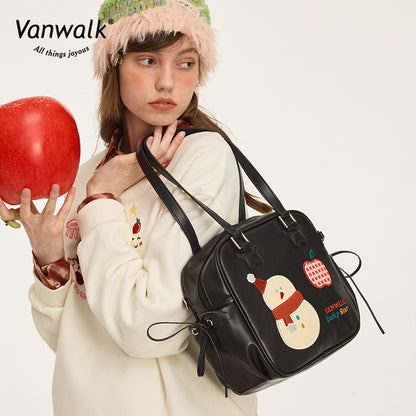 Vanwalk Christmas-skuldertaske med flere lommer V2873