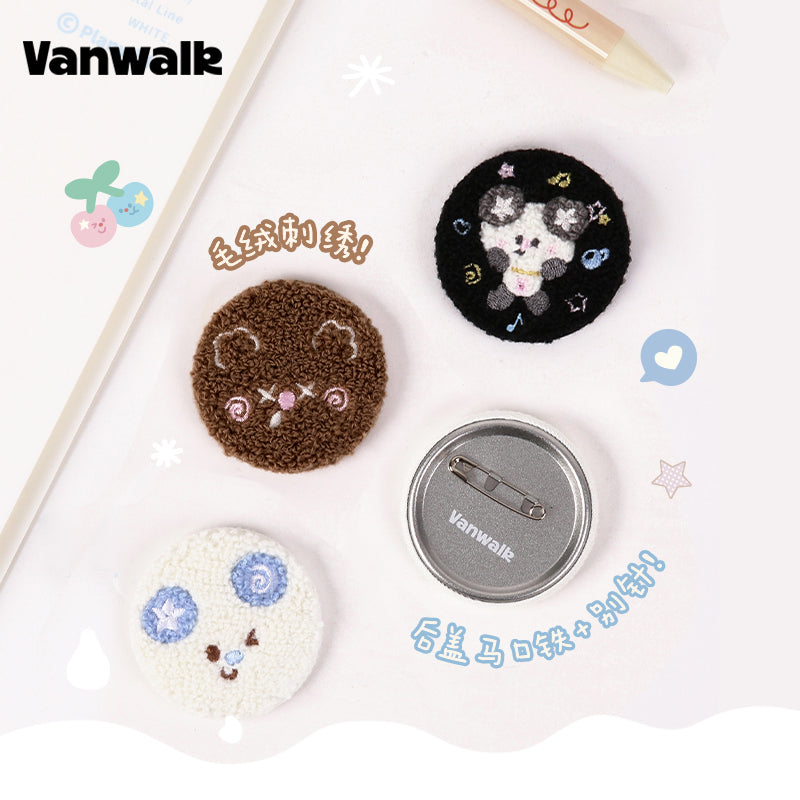 VANWALK Badge fra Glutinous Rice Ball-serien k658