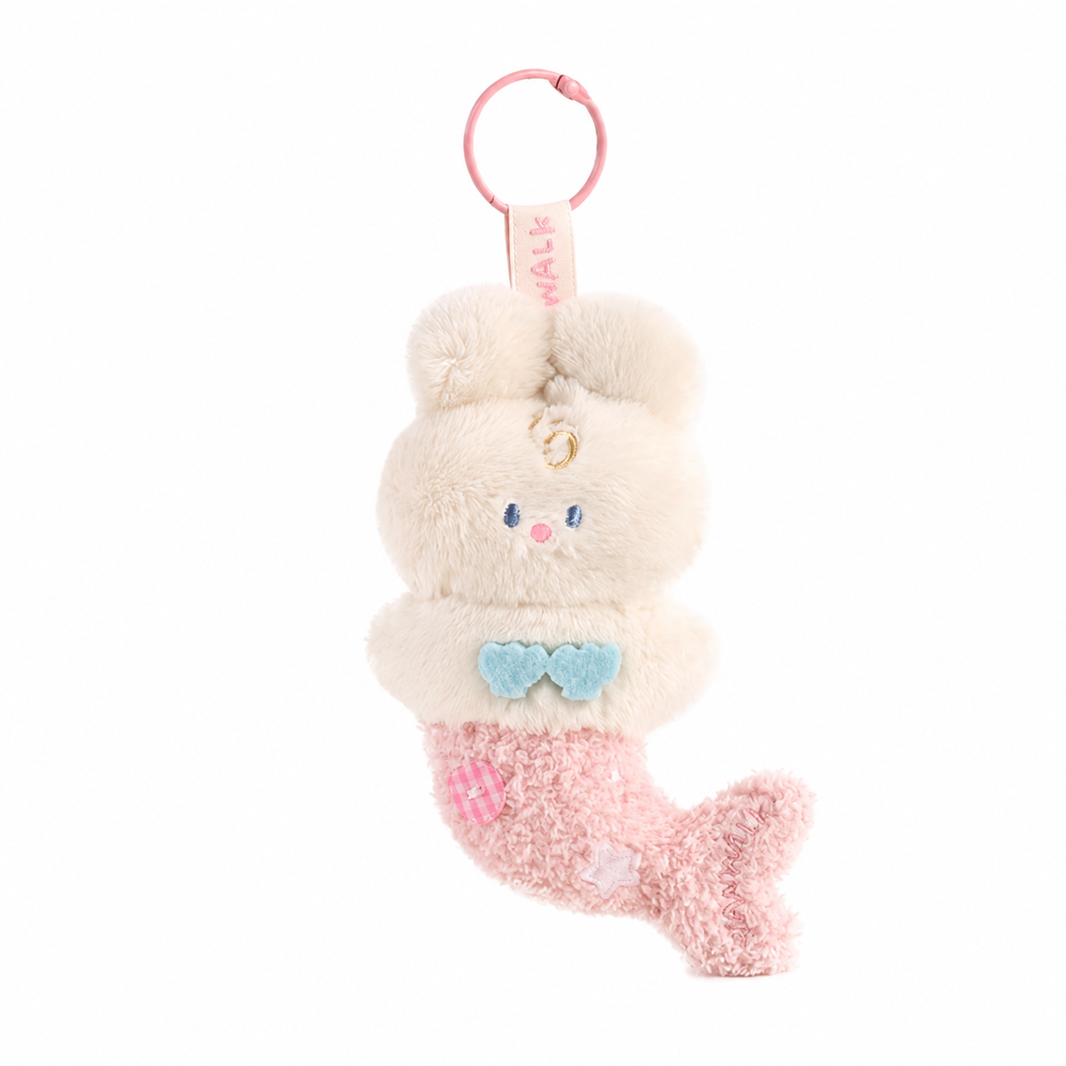 Vanwalk Bubble Island Niche Rabbit Mermaid-plushvedhæng til taske K522
