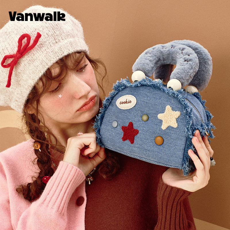Vanwalk Pinecone Tribe-serien Originale skuldertasker Håndtaske V2992