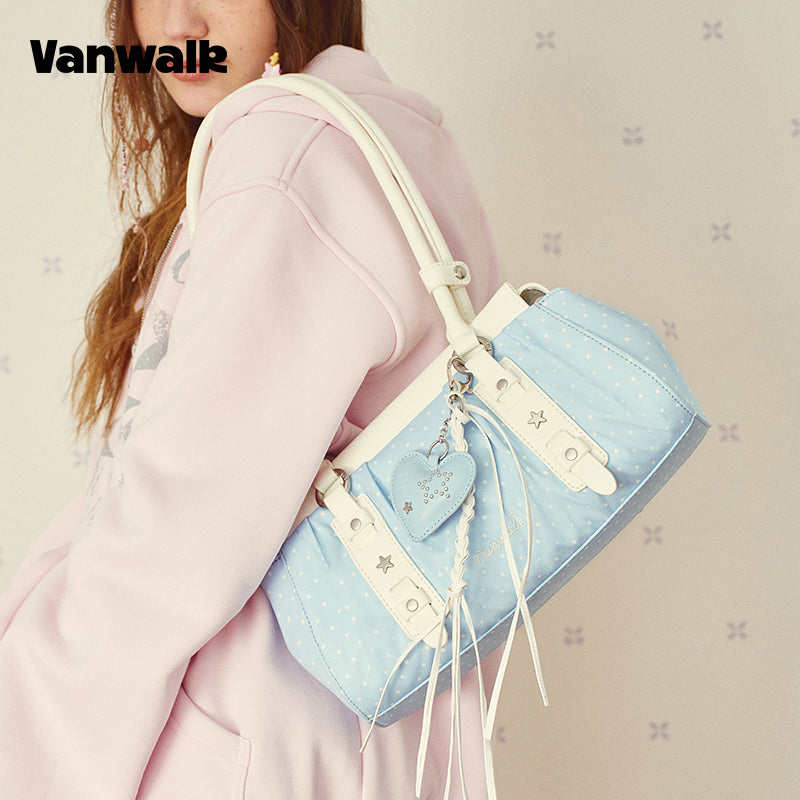 VANWALK Skuldertaske fra Glutinous Rice Ball-serien v3004