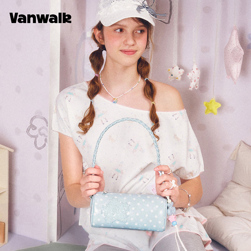 VANWALK COCOA PIE-serien skuldertaske med originalt design V3096