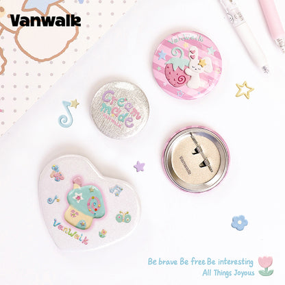 Vanwalk Gulugulu-serien Sød specialfremstillet badge K705