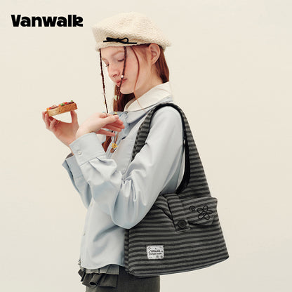 VANWALK Planner House-vendbar tote-/skuldertaske v3026