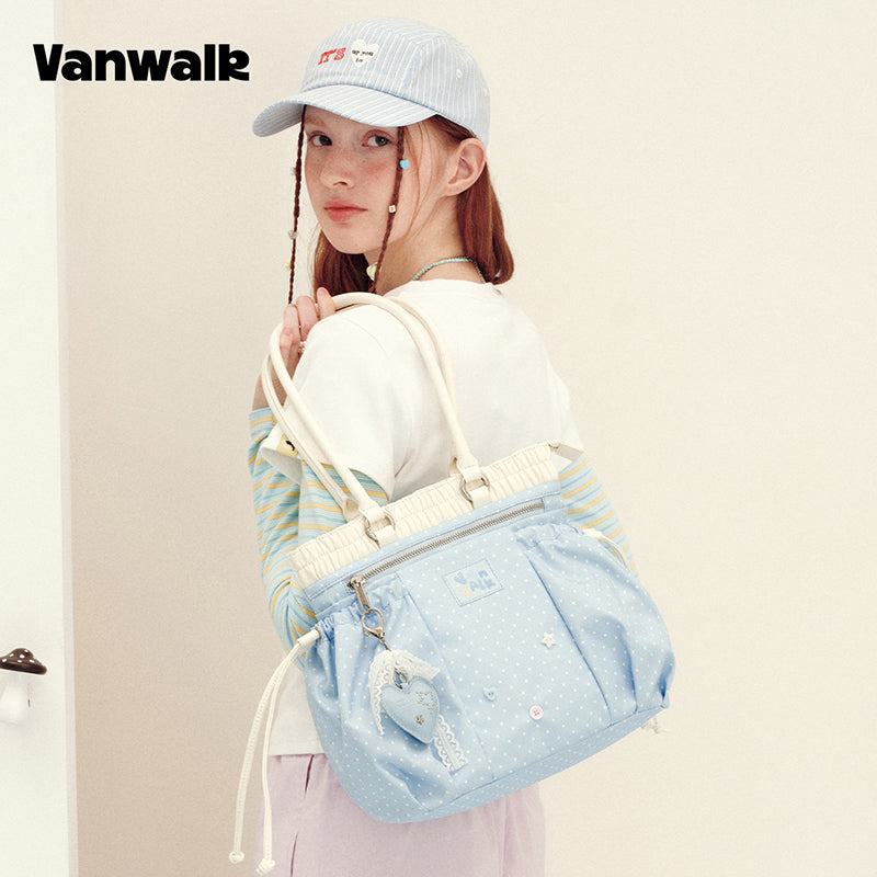 VANWALK Planner House-stilfuld snøretaske v3003