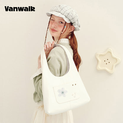 VANWALK Planner House-vendbar tote-/skuldertaske v3026