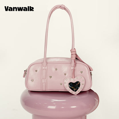 VANWALK Skuldertaske med charmerende niche-design fra Lovely Note v2895