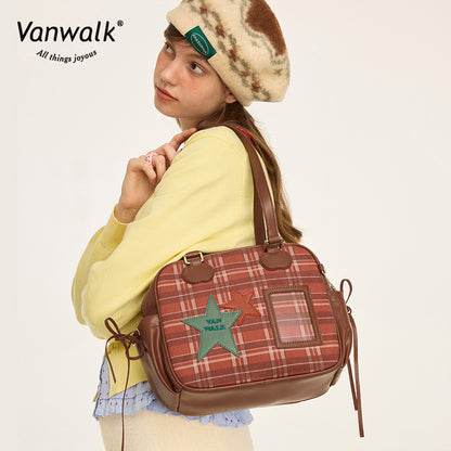 Vanwalk Christmas-skuldertaske med flere lommer V2873