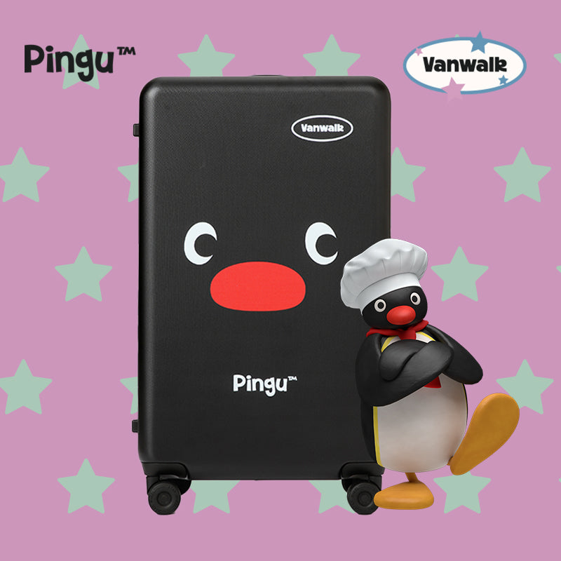 Vanwalk Pingu-samarbejdsserie-kuffert med stor kapacitet B1010