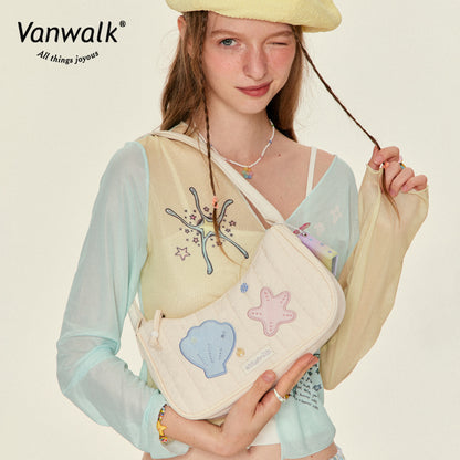 Vanwalk pendler-skuldertaske Bubble Island V2834