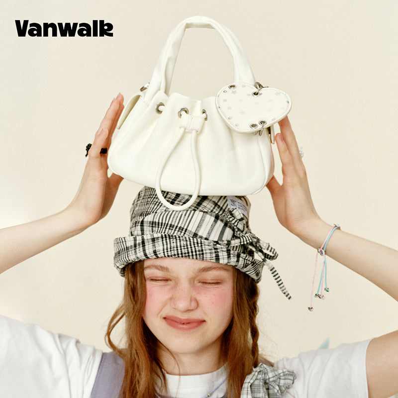 VANWALK Gulugulu-serien-original skuldertaske og håndtaske V3044