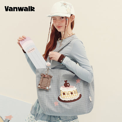 Vanwalk Skuldertaske med stor kapacitet fra Planner House-serien v3018