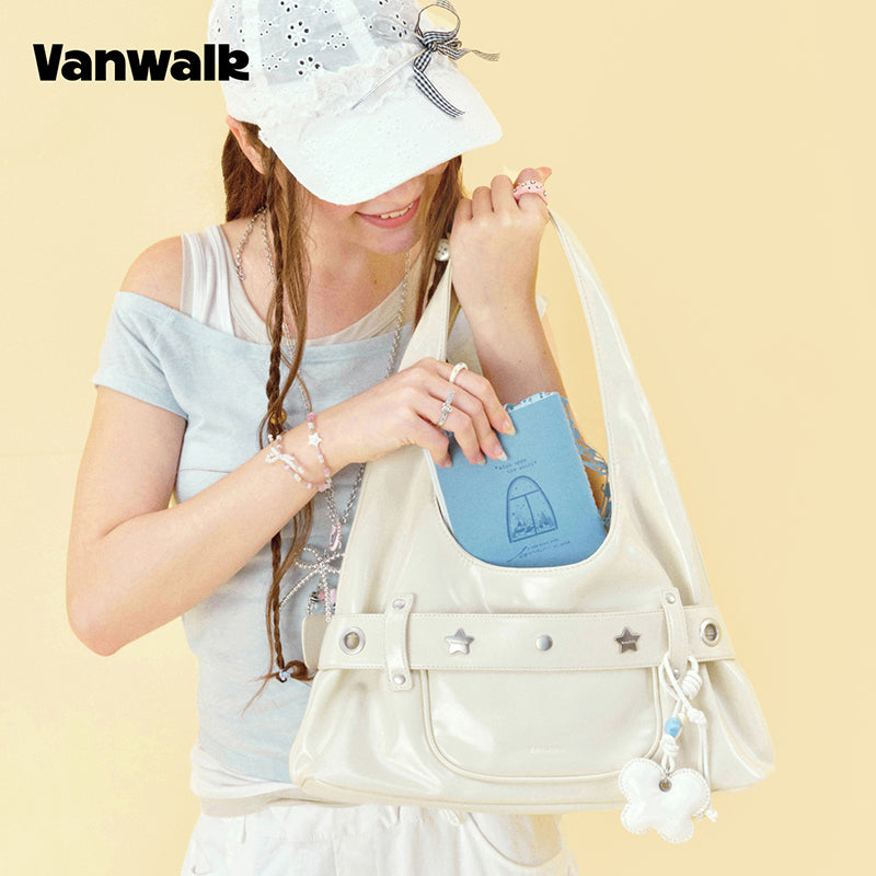VANWALK Gulugulu-serien-original skuldertaske og håndtaske V3069