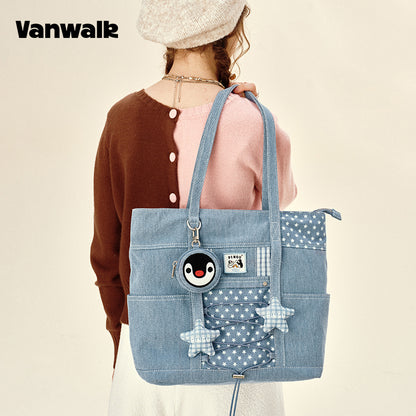 VANWALK Pingu-serien-original skuldertasker V2981