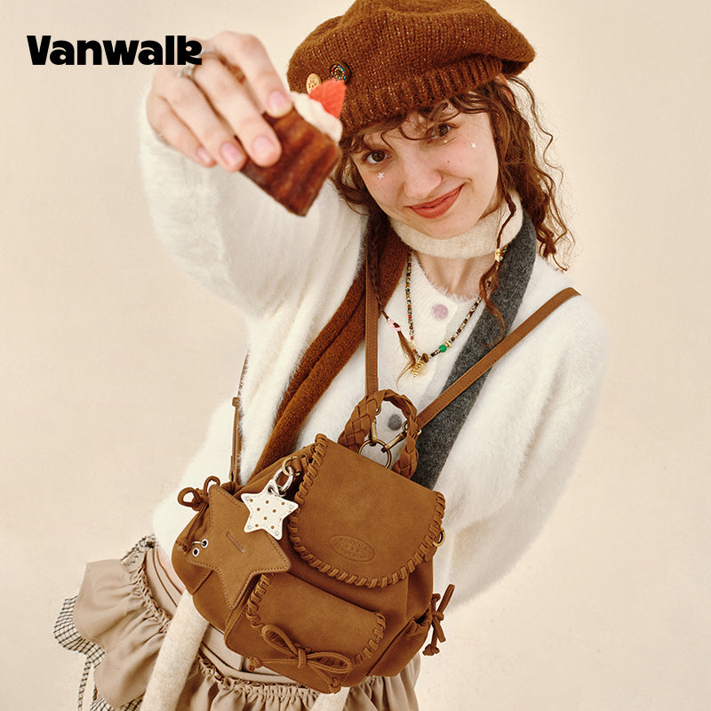 Vanwalk Originalt design Pinecone Tribe-serien-rygsæk v2986