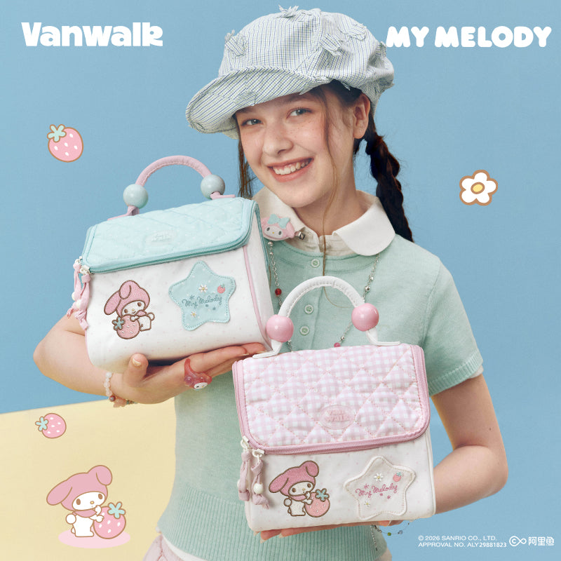 VANWALK kosmetiktaske med sødt Sanrio-samarbejdsdesign vs110