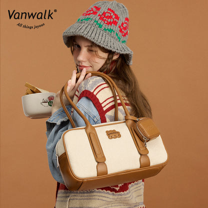 Vanwalk vandafvisende skuldertaske fra Pizza-serien V2878