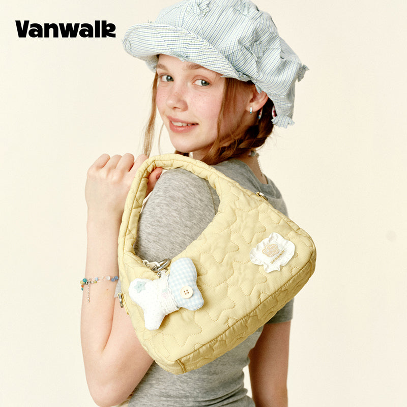 VANWALK Gulugulu-serien-original skuldertaske og håndtaske V3043