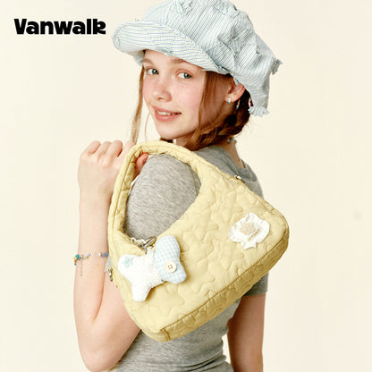 VANWALK Gulugulu-serien-original skuldertaske og håndtaske V3043