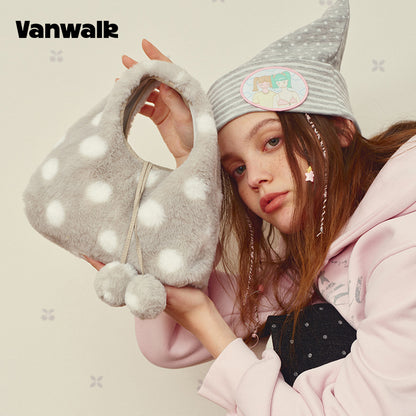 VANWALK Vendbar håndtaske fra Glutinous Rice Ball-serien v2996